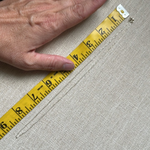 Sterling silver 18” chain, in excellent condition. - Picture 3 of 4